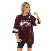 Mississippi State Gameday Couture Kickoff Time All Over Rhinestone Jersey